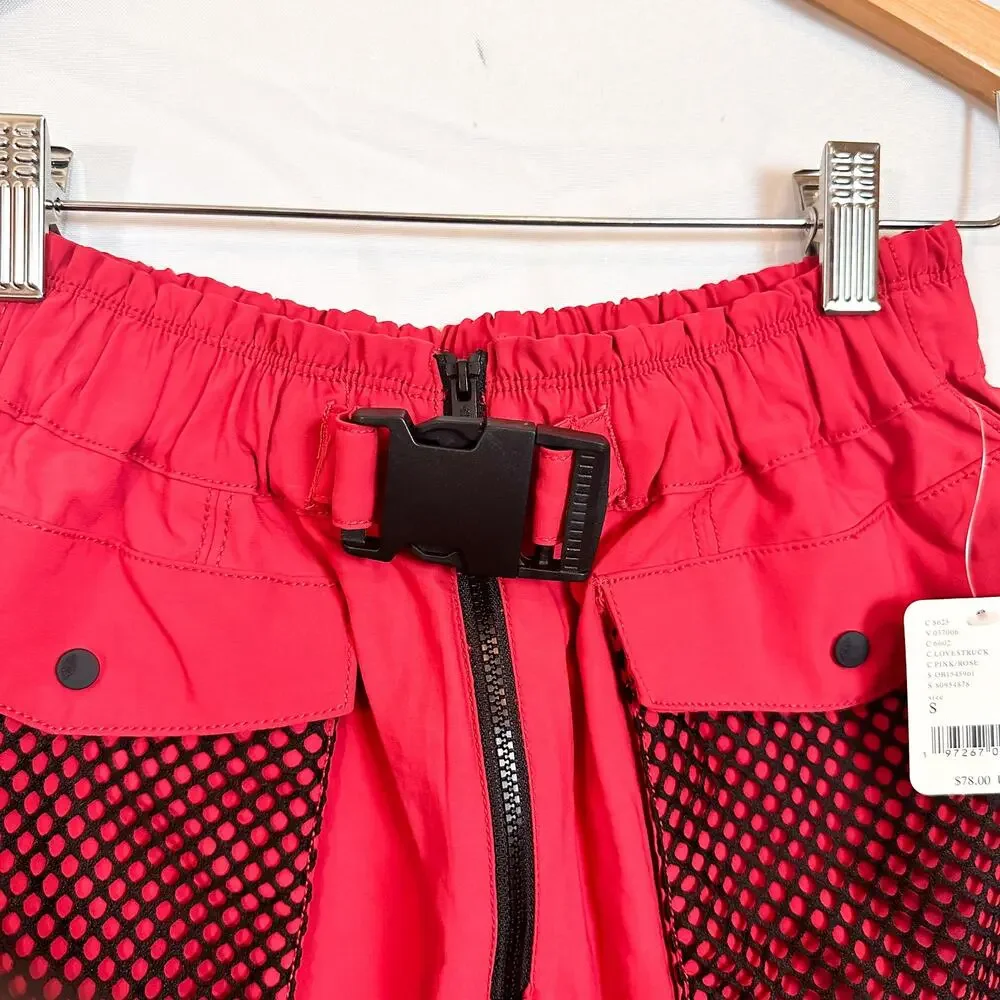 NWT FP MOVEMENT Free People Adventure Short in Lovestruck Rose Pink Sz. S - Picture 6 of 8